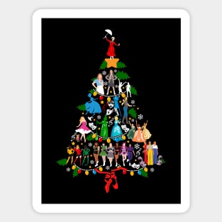 Women of Broadway Christmas Tree Magnet